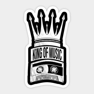 King of music Sticker